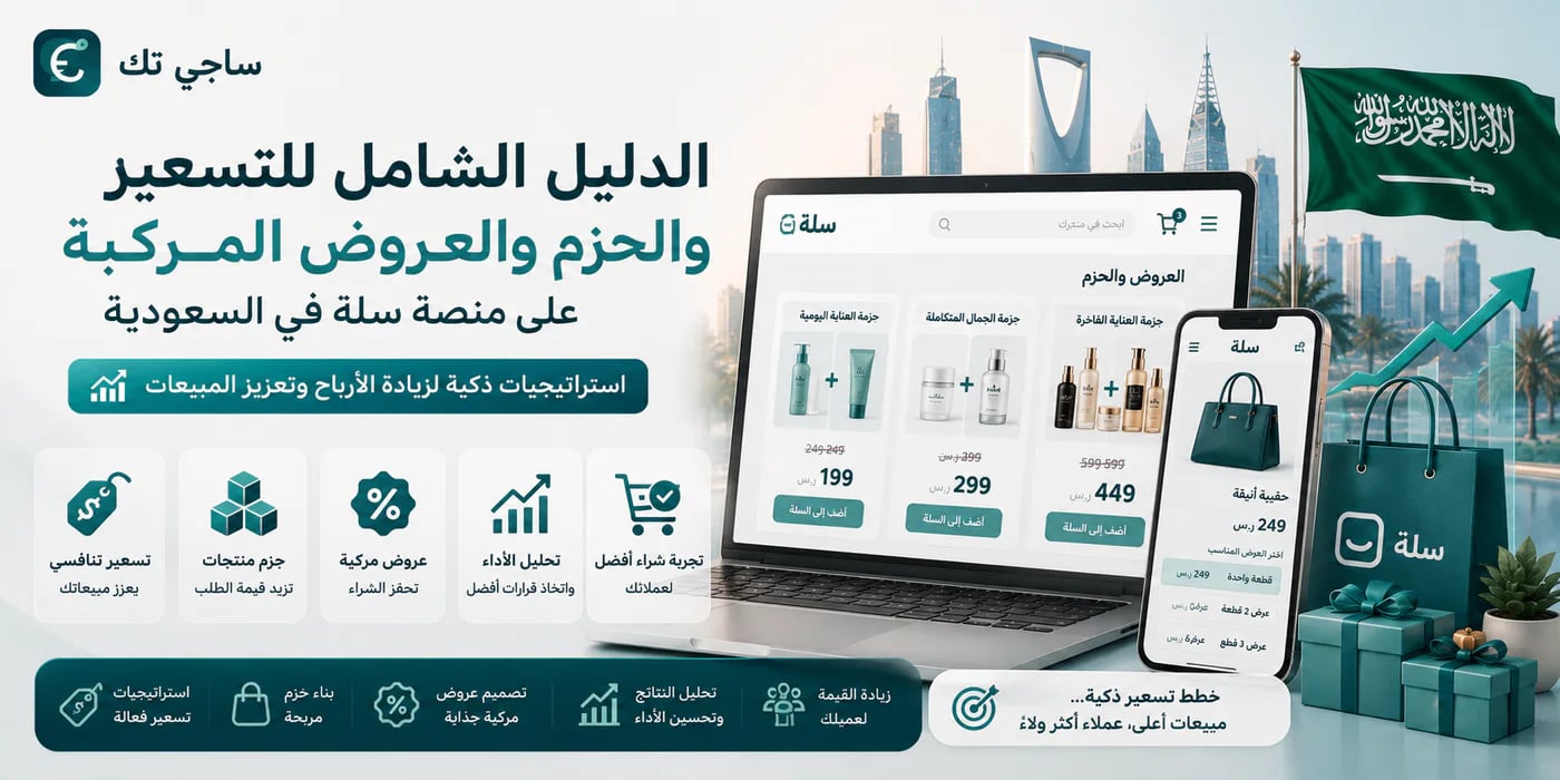 الدليل الشامل للتسعير والحزم والعروض المركبة على منصة سلة في السعودية